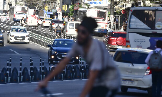 Ciclovía de Av 18 de Julio