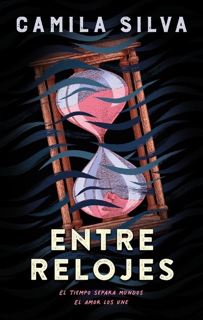 Portada del libro "Entre relojes" de Camila Silva.