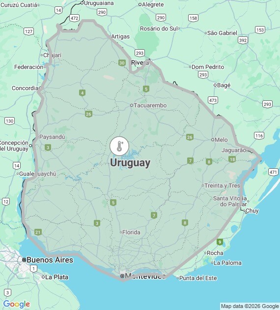 Aviso de Inumet por ola de calor.