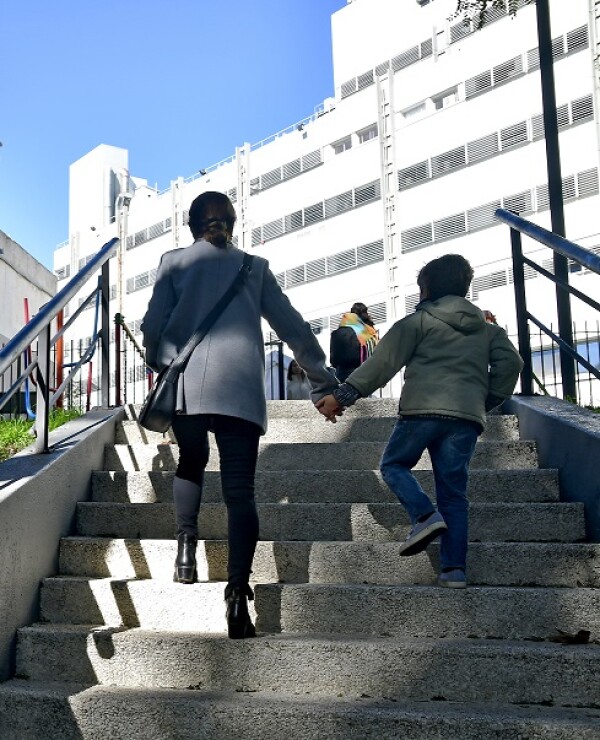Vacunatorio del Hospital Pereira Rossell.
