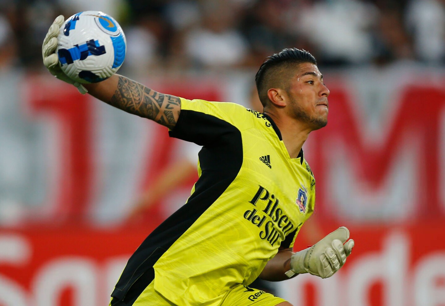 Brayan Cortes en Colo Colo.