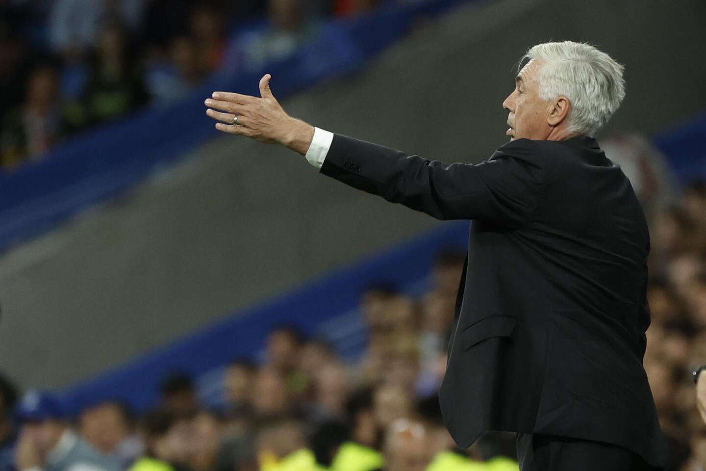 Carlo Ancelotti, entrenador del Real Madrid. Foto: EFE.