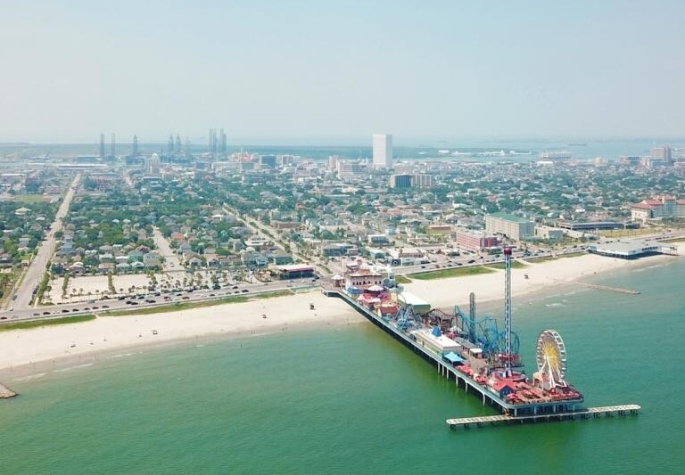 Ciudad de Galveston, en Texas.