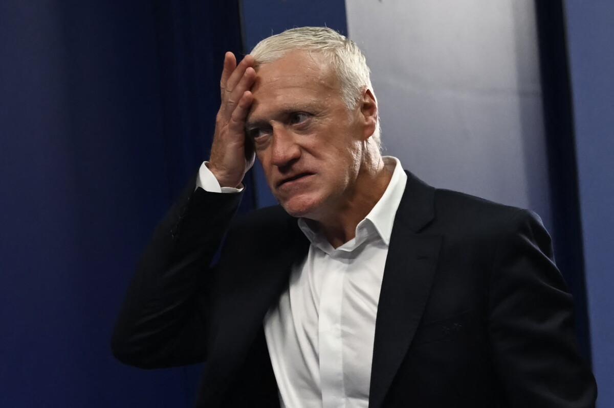 Didier Deschamps, entrenador de la selección de Francia.