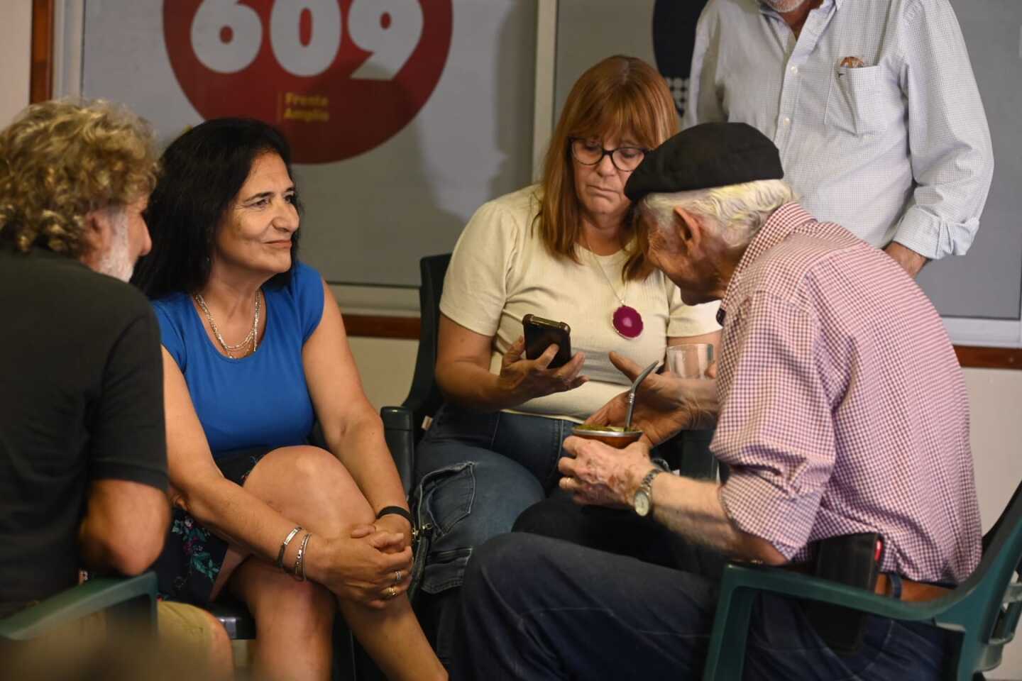 Ernesto Agazzi junto a Raquel Pannone.
