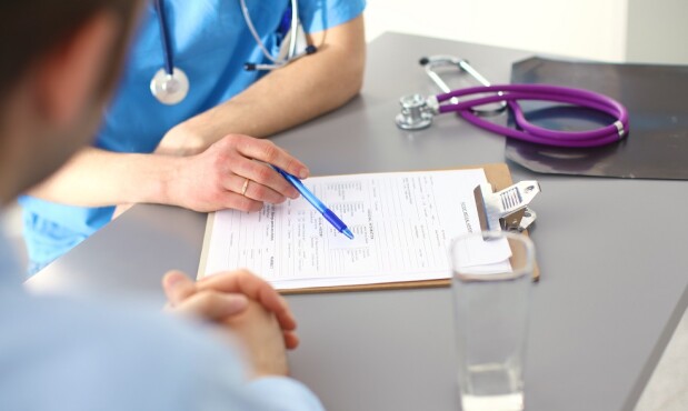 Consulta ginecológica.