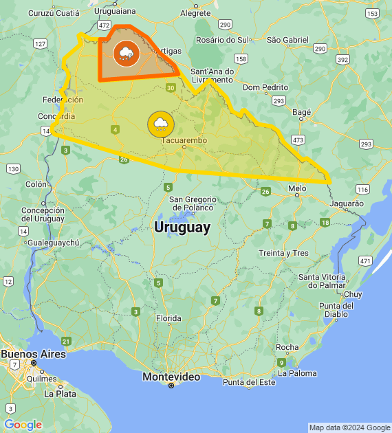 Alertas Inumet