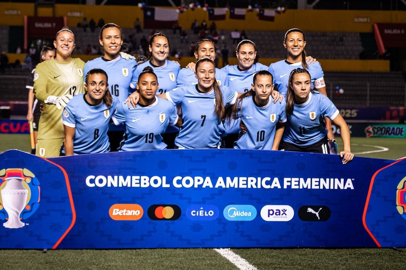 El once de Uruguay para enfrentar a Chile por la Copa América femenina.