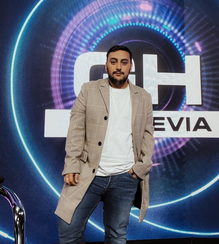Emiliano Rodríguez en la previa de Gran Hermano por Canal 10.