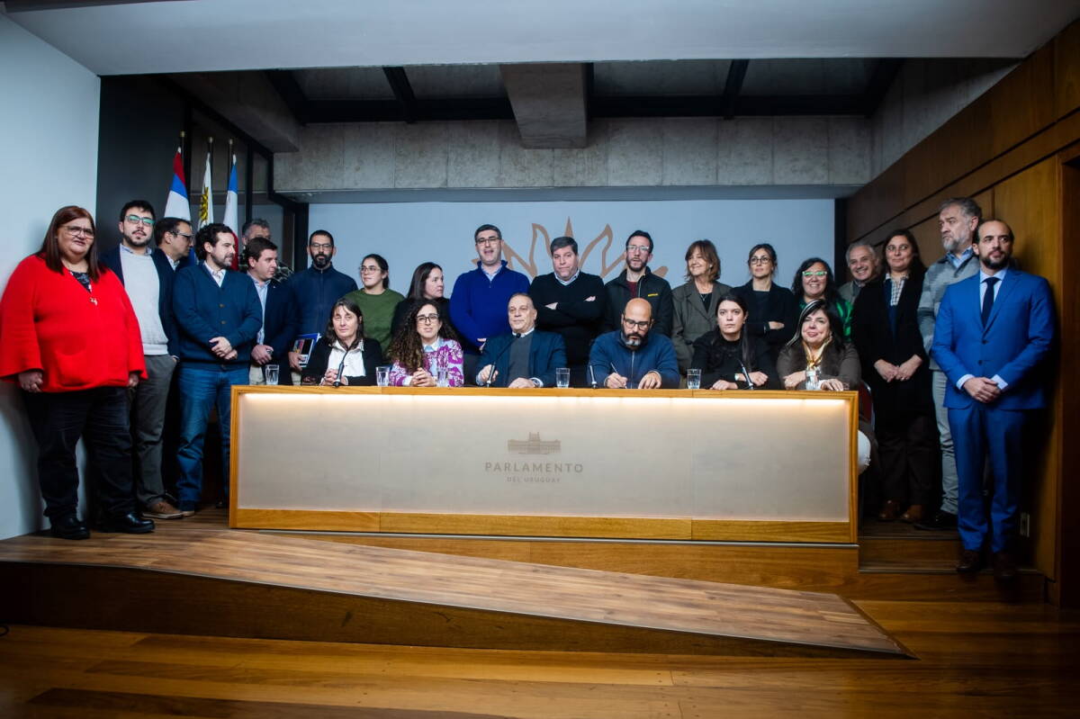 Bancada de diputados del Frente Amplio.