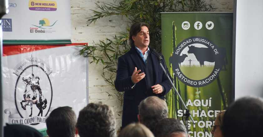 Luis Lacalle Pou en el 105° Congreso de la Federación Rural