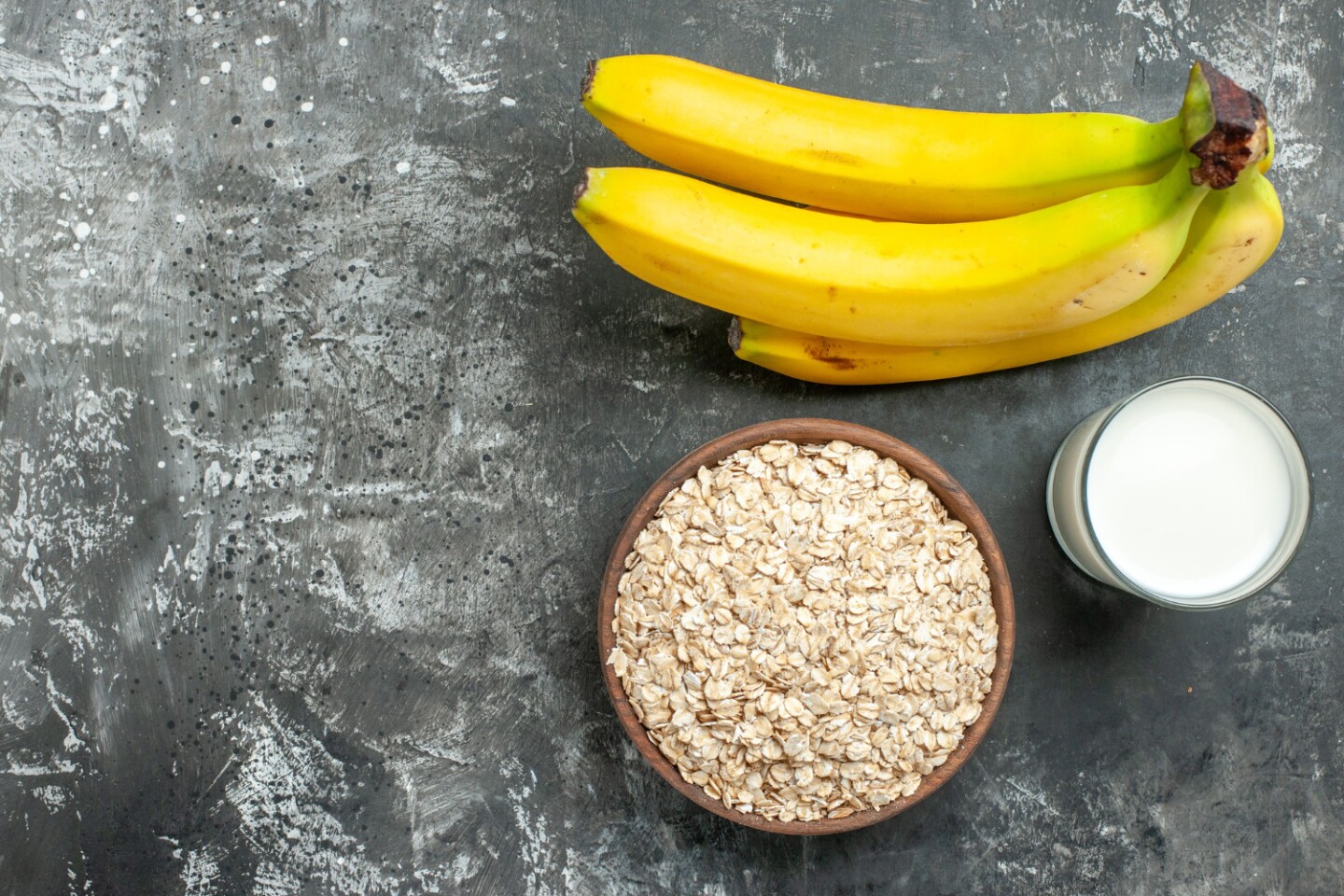 Banana y avena