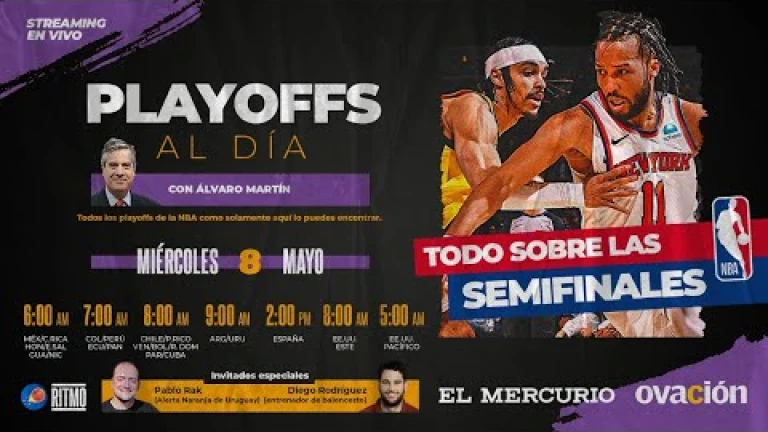 PLAYOFFS AL DÍA #23 🏀 | ÁLVARO MARTÍN,  COACH RODRÍGUEZ Y PABLO RAK | MIÉ 8.MAY.24 | Ritmo NBA