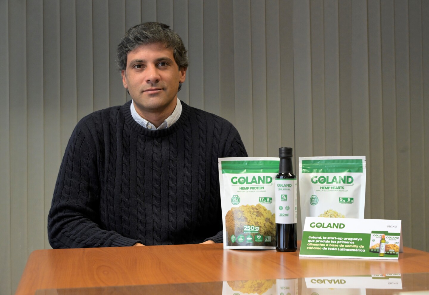 Andrés Sosa. El CEO de Goland adelantó que la empresa prepara tres nuevos productos. 