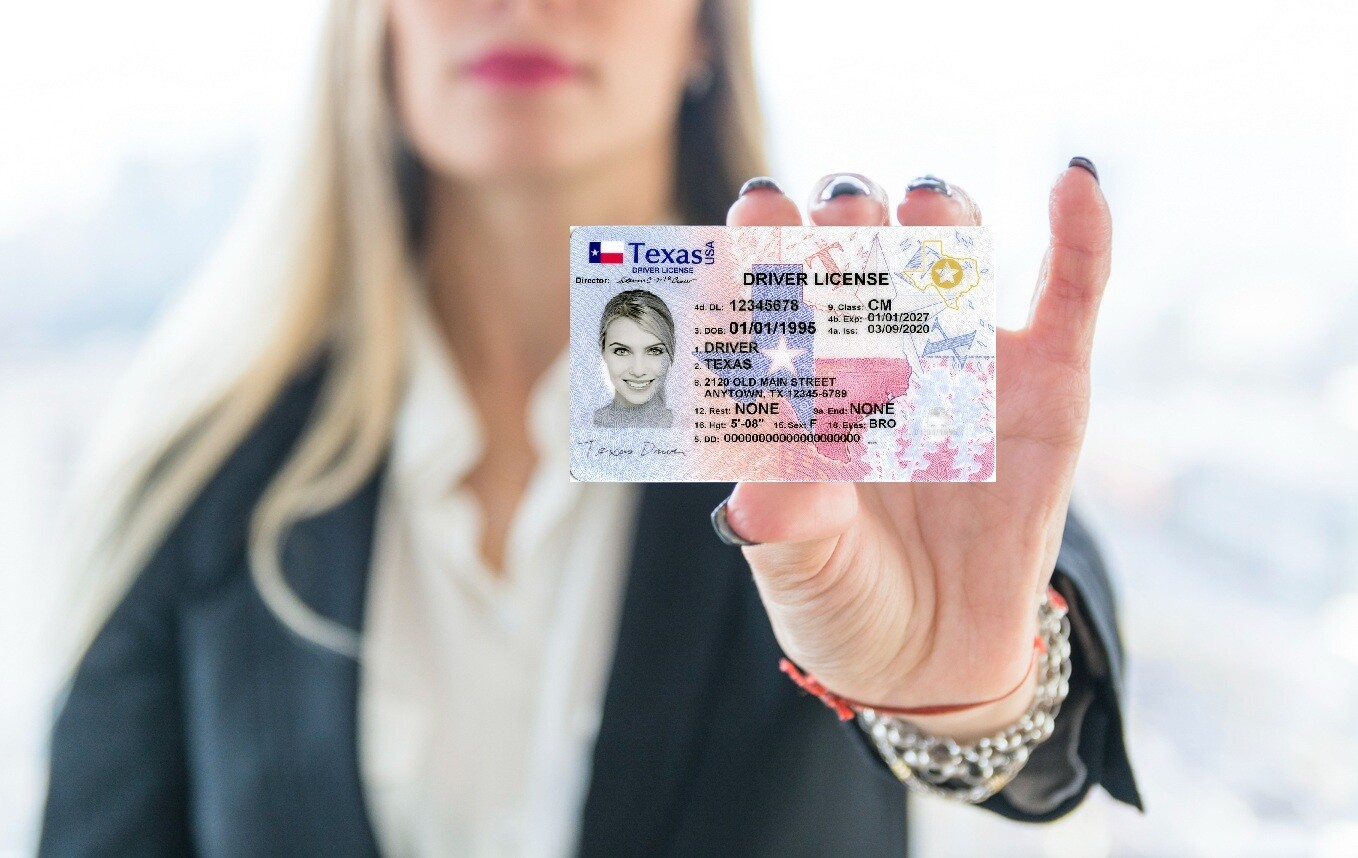 Real ID de Texas.