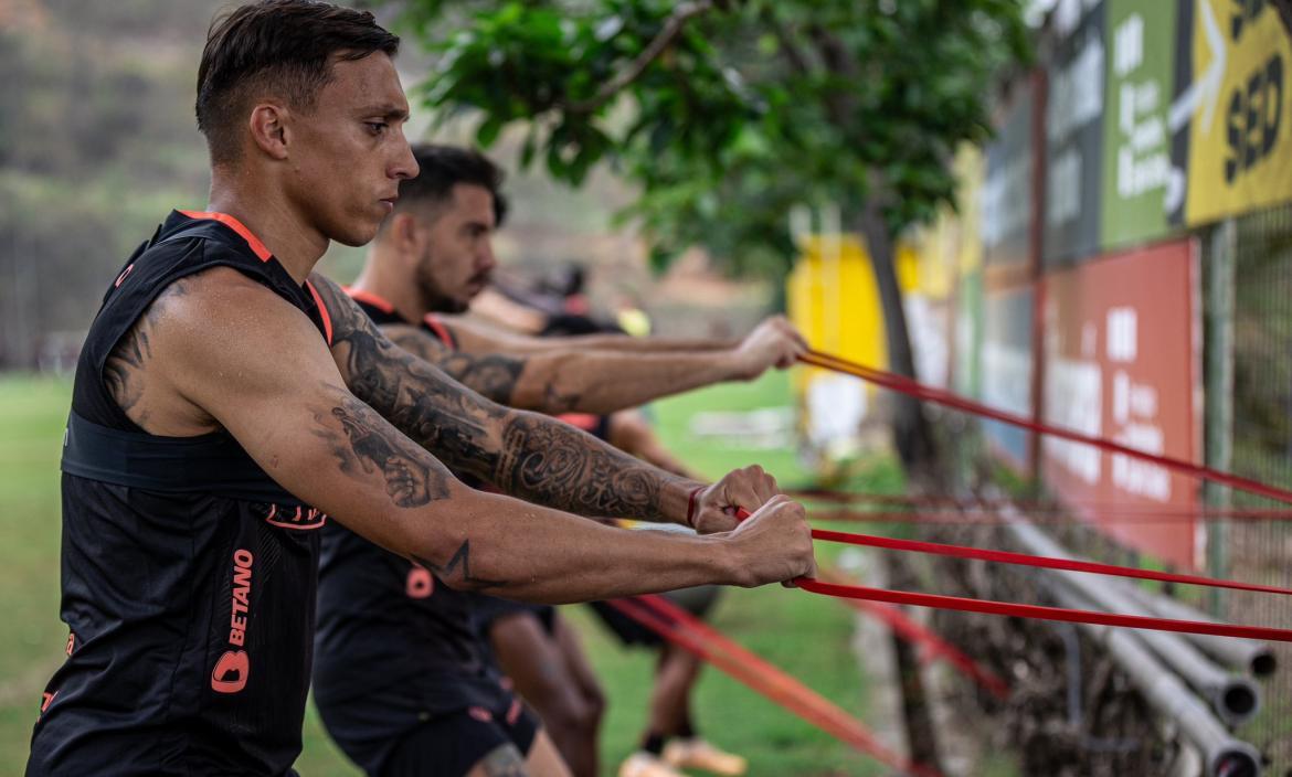 Mathías Suárez en Barcelona de Guayaquil.