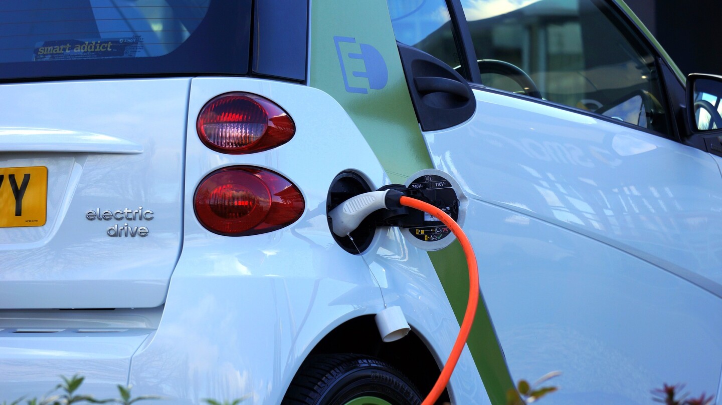 Auto eléctrico. Foto: Pixabay
