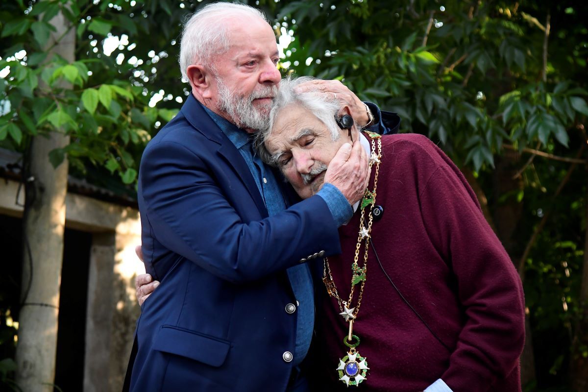 Lula da Silva e José Mujica.