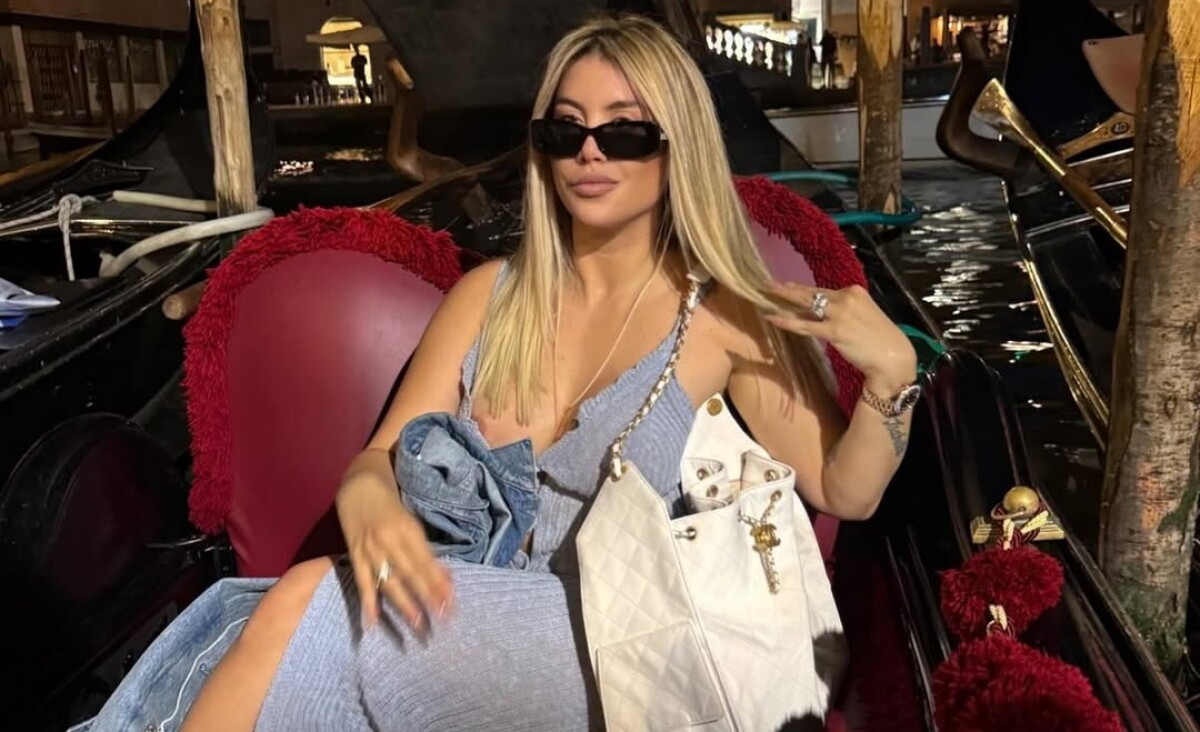 Wanda Nara en Venecia.