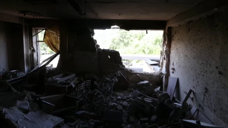 Drones rusos atacan Kiev