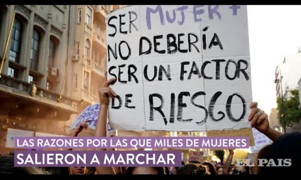 Día de la Mujer: las razones por las que las mujeres marcharon en Montevideo en otro #8M