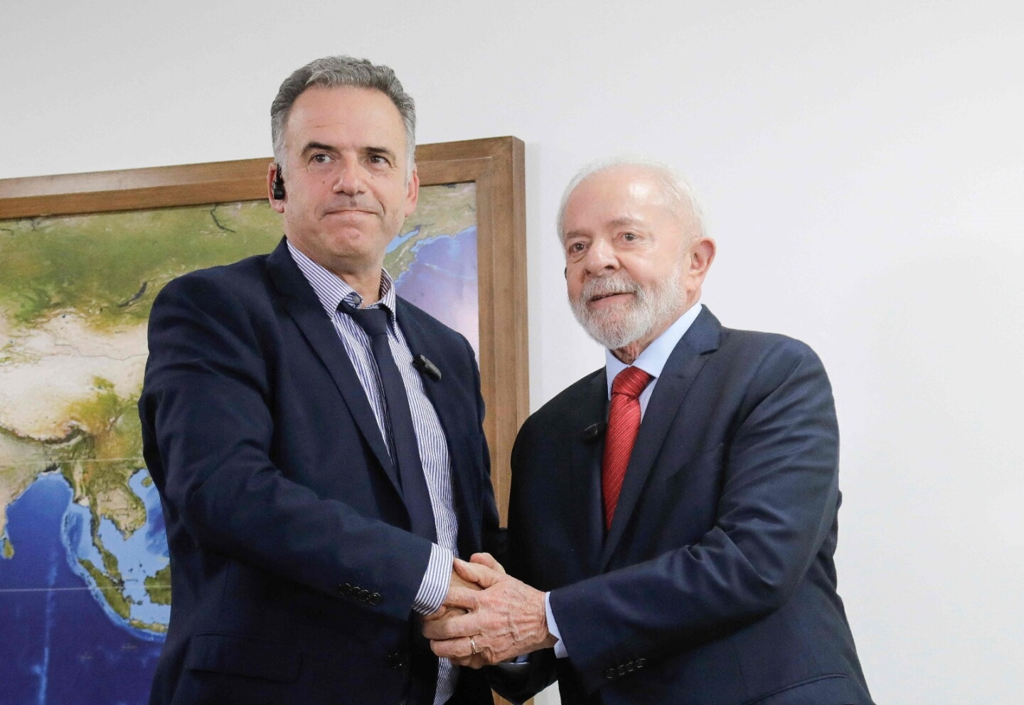 Yamandú Orsi y Lula Da Silva