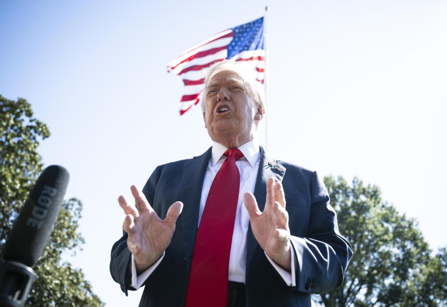Presidente de los Estados Unidos, Donald Trump.