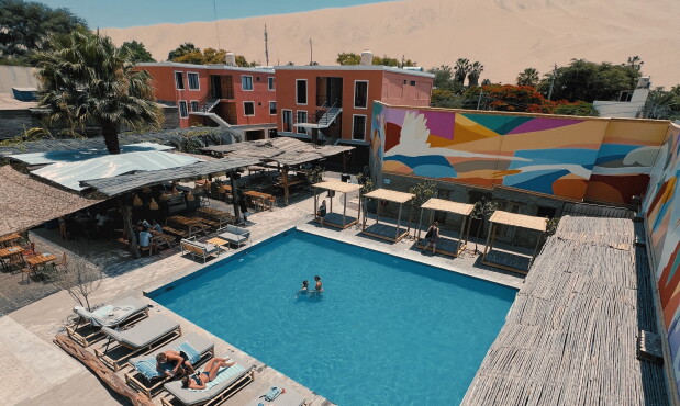 Viajero Hostels. El 1° de diciembre sumó otro hostel en Perú, ubicado en Huacachina.