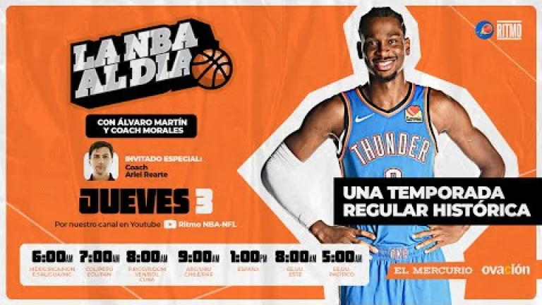 NBA al Día | Capítulo 18 | Con Álvaro Martín y el Coach Carlos Morales