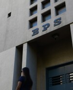 Fachada del BPS. Foto: Estefanía Leal.