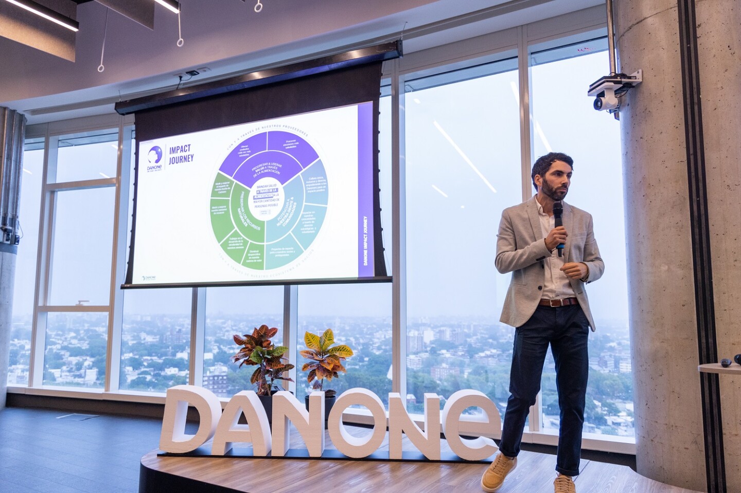 Rodrigo Lagomarsino de Danone Uruguay.