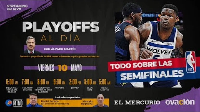 PLAYOFFS AL DÍA #25 🏀 | ÁLVARO MARTÍN, COACH SEOANE Y MARCELO NOGUEIRA | VIE 10.MAY.24 | Ritmo NBA