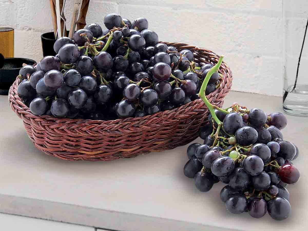 Racimo de uvas.
